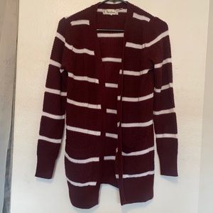 Striped cardigan